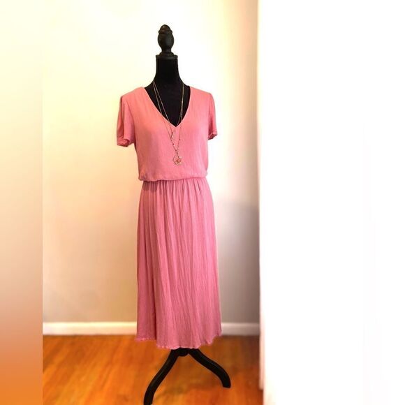 Wayf Blouson Midi Dress Size XS - Picture 12 of 16
